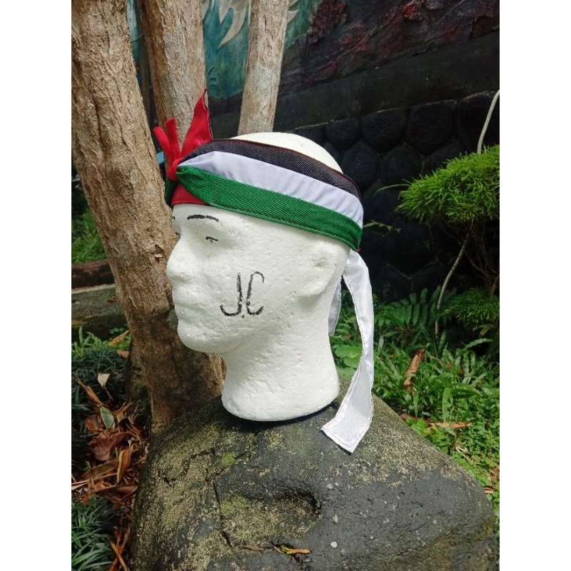 Ikat kepala palestina bendera palestina