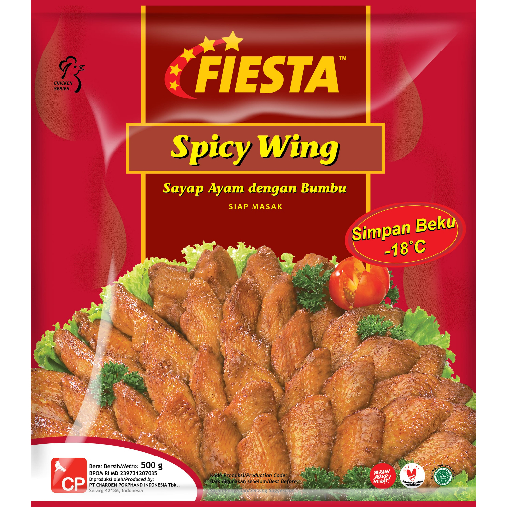 

Fiesta Spicy wing 500gr