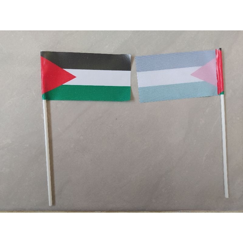 bendera tangan palestina