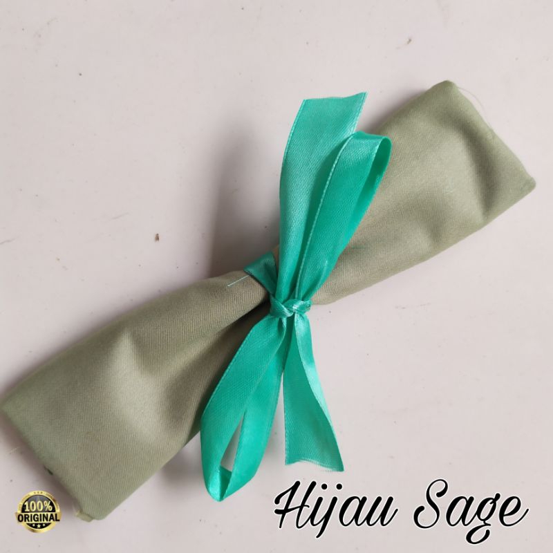 Kain Katun Toyobo Premium Hijau Sage per 0,5 meter