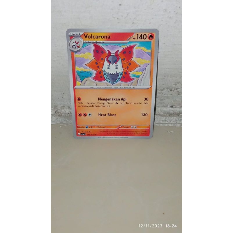 Kartu Pokemon Volcarona C