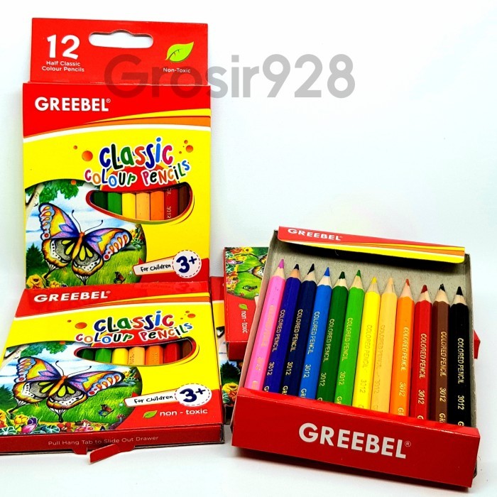 

Pensil Warna Greebel 12 Pendek