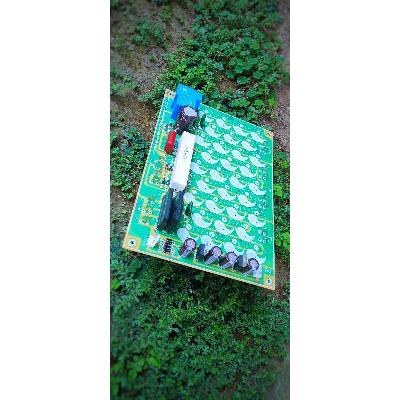 Pcb psu 32elco versi mini soft start simetris 15v+komponen