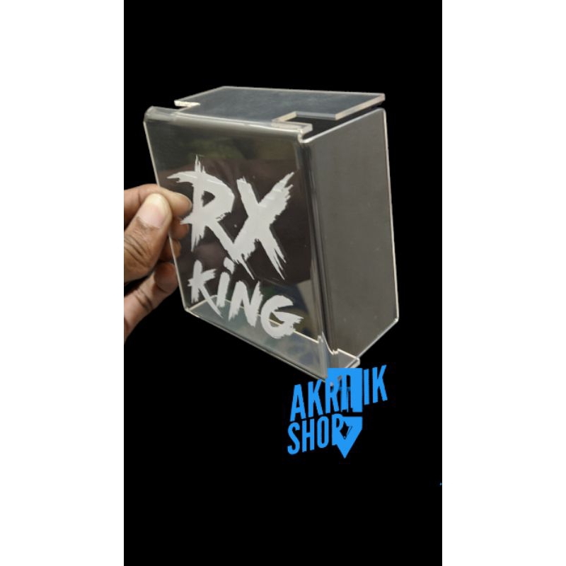 mika accu cover tutup RX king akrilik