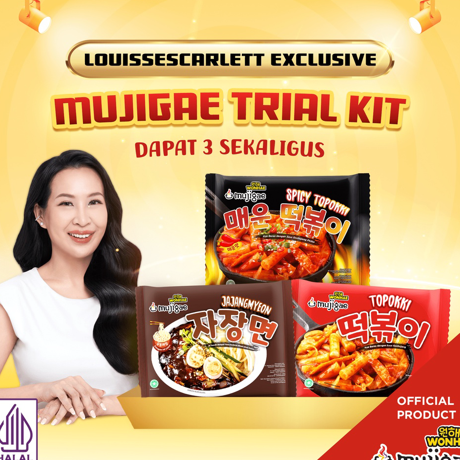 

RHBQ4766 [PROMO SALE!!!] [Louisse Scarlett Exclusive] Mujigae Trial Kit