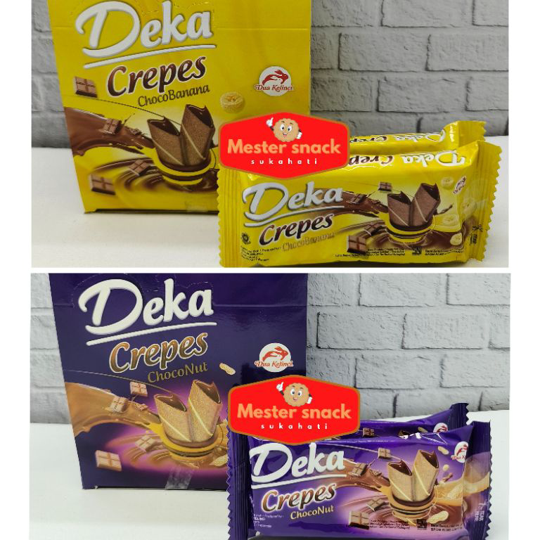 

BAYAR DITEMPAT ✅ Deka Crepes (1 pack isi 12 pcs)