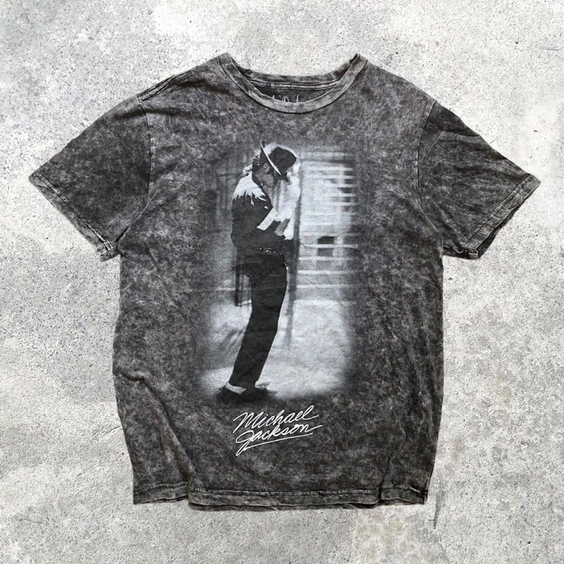 Kaos Michael Jackson all of print Official tag