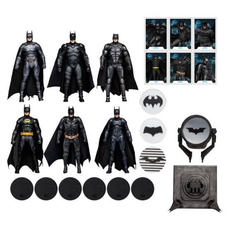 McFarlane Batman 6 Pack Ultimate Movie Collection