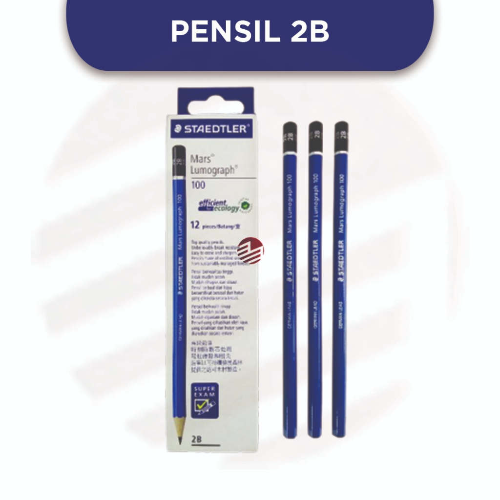 

Pensil Tulis 2B Staedtler