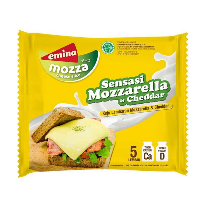 

emina Slice Cheese Mozza 5 x 15 g