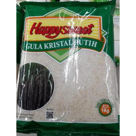 

Gula Happy Sweet Gula KristaL Putih 1 Kg