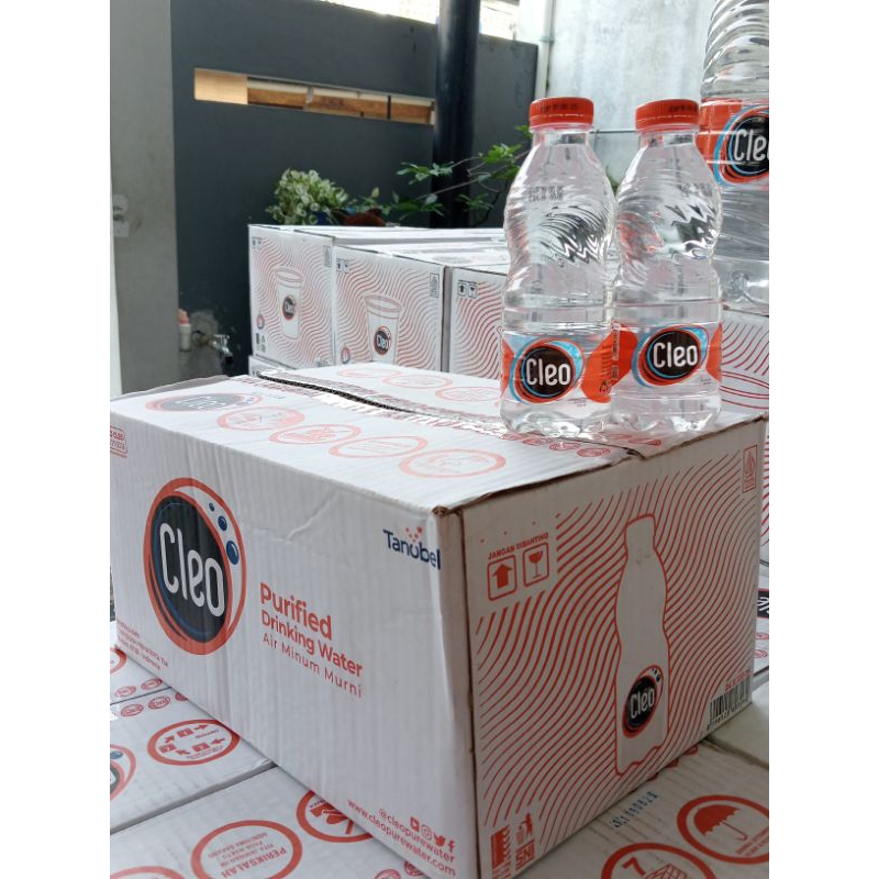 

cleo botol 330ml 1 dus isi 24