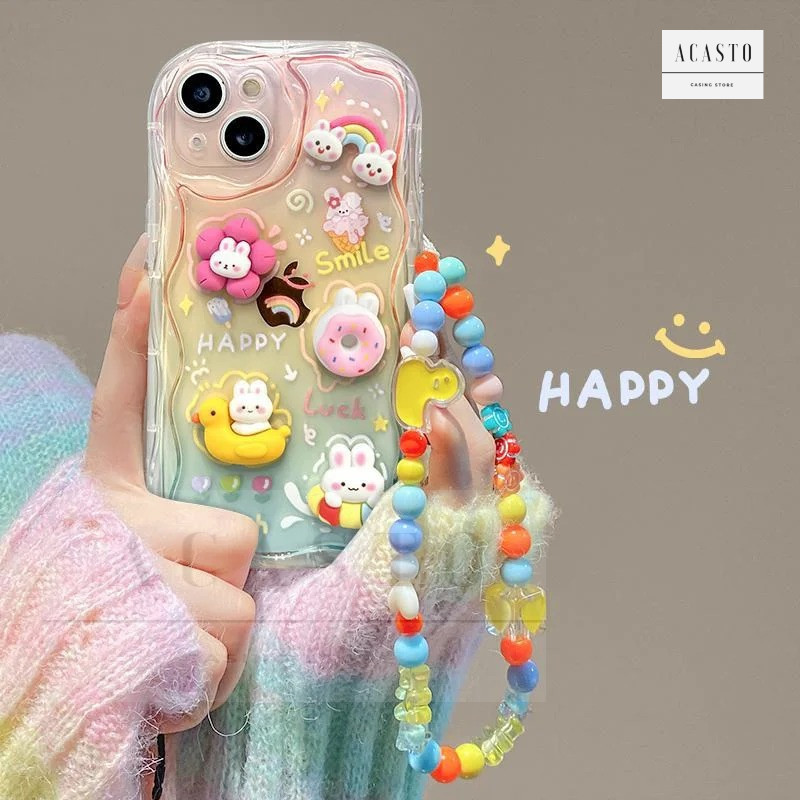 ACT53 SOFTCASE MELTING TPU MOTIF 3D HAPPY SMILE FOR SAMSUNG A20 A30 A20S A207F A22 M22 M32 A23 A24 A25 A32 A33 A34 A35 A50 A30S A50S A51 4G M04S A515F A54 A55 M34 M54