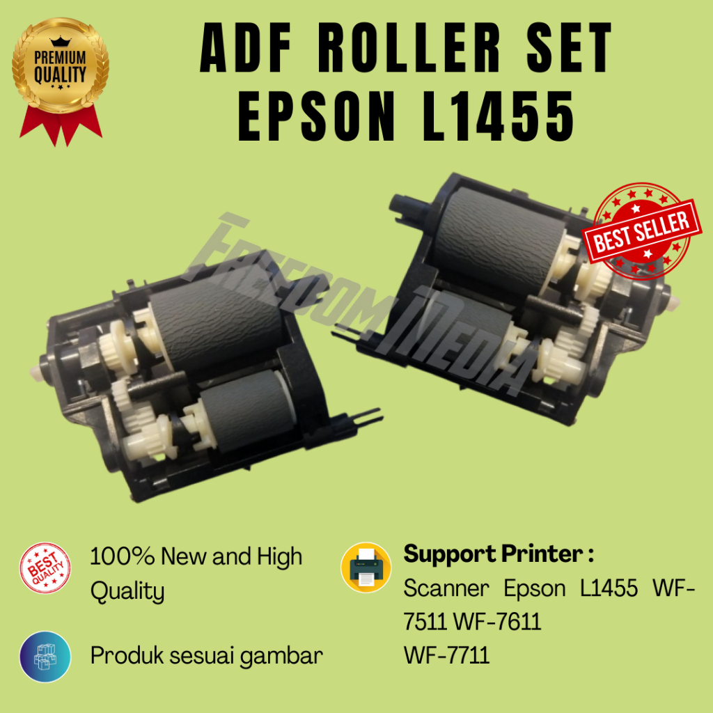 ADF Pickup Roller Set Scanner Epson L1455 WF-7511 WF-7611  WF-7711 NEW & SECOND