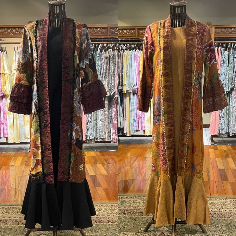 Abaya Viscos Renda Payet by Dian Pelangi LIMITED EDITION Busana Muslim Baju Maxi Dress Gamis Gaun Ou