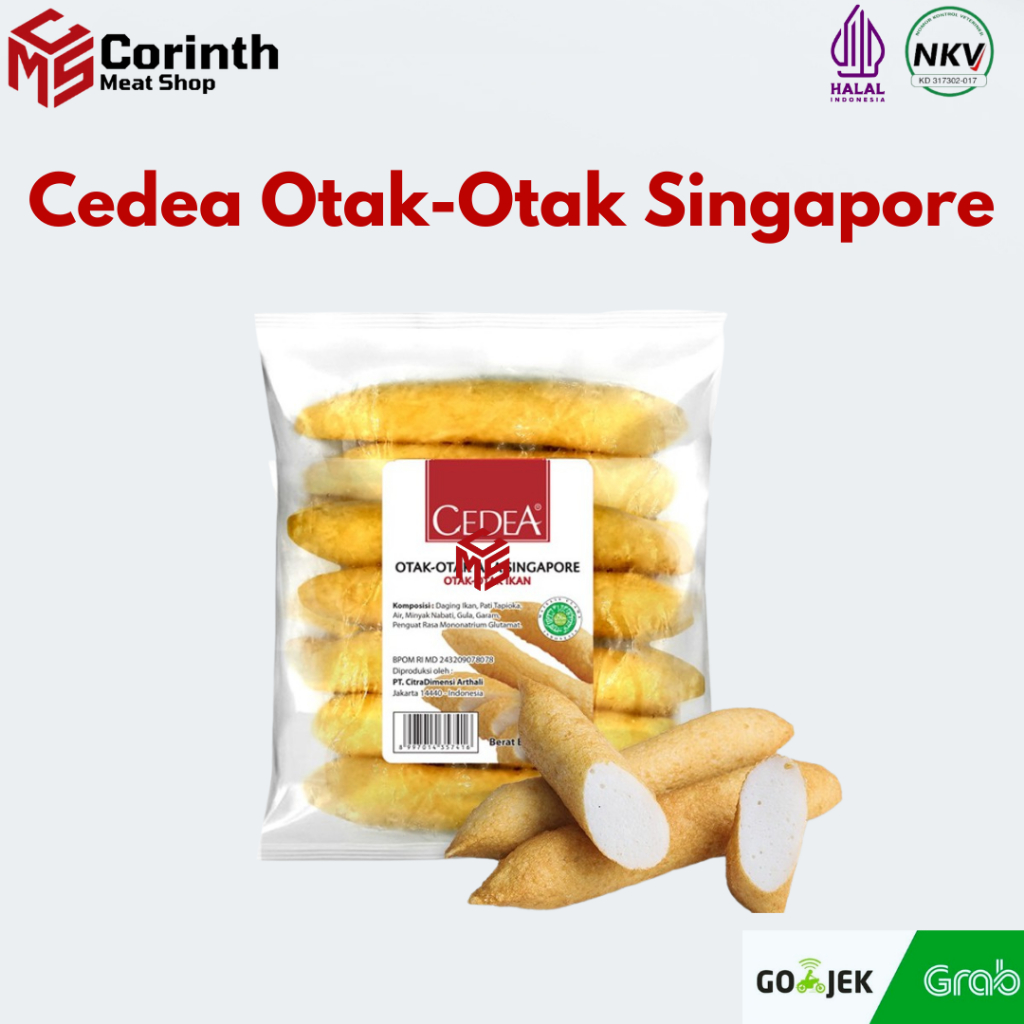 

CEDEA Otak - Otak Singapore 500gr