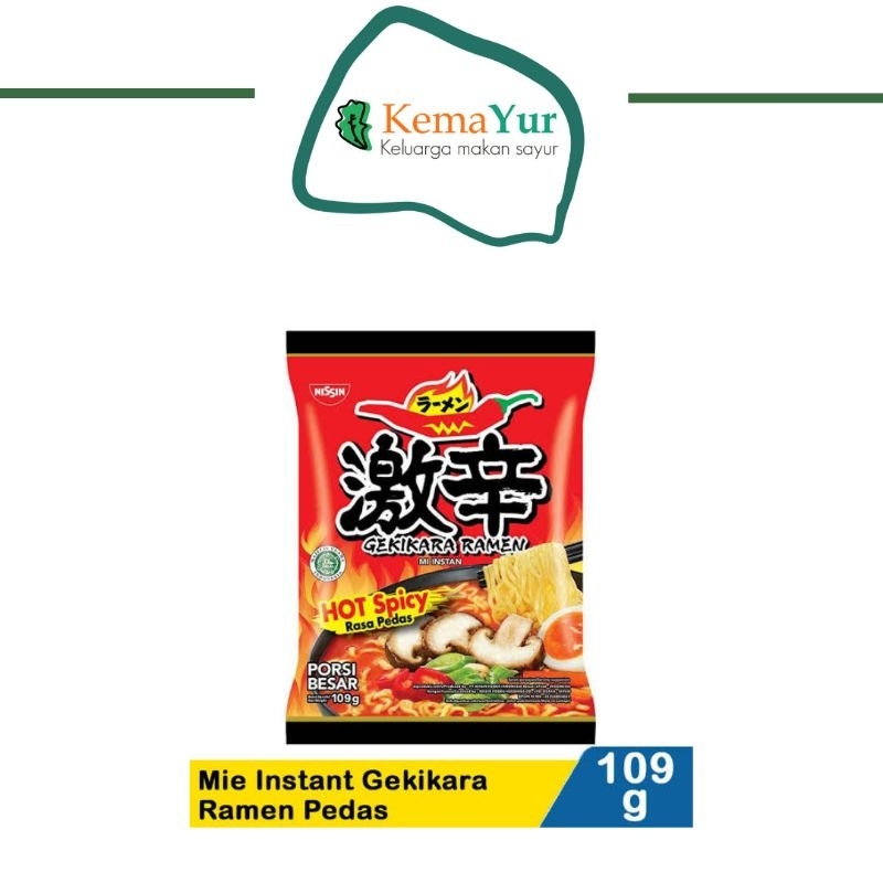 GEKIKARA MIE RAMEN KUAH PEDAS