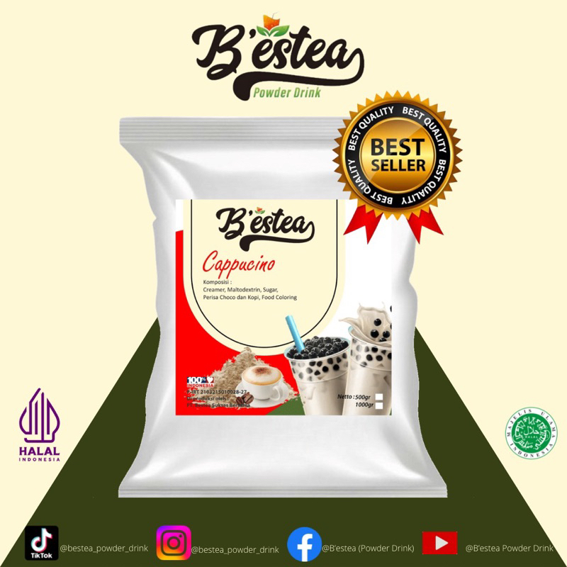 

Bubuk Minuman Rasa Cappucino Reguler 1 Kg Powder Drink
