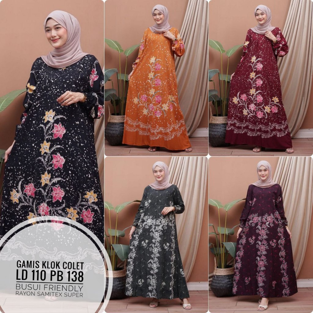 GAMIS JUMBO LD 140 GAMIS BATIK JUMBO GAMIS BIG SIZE