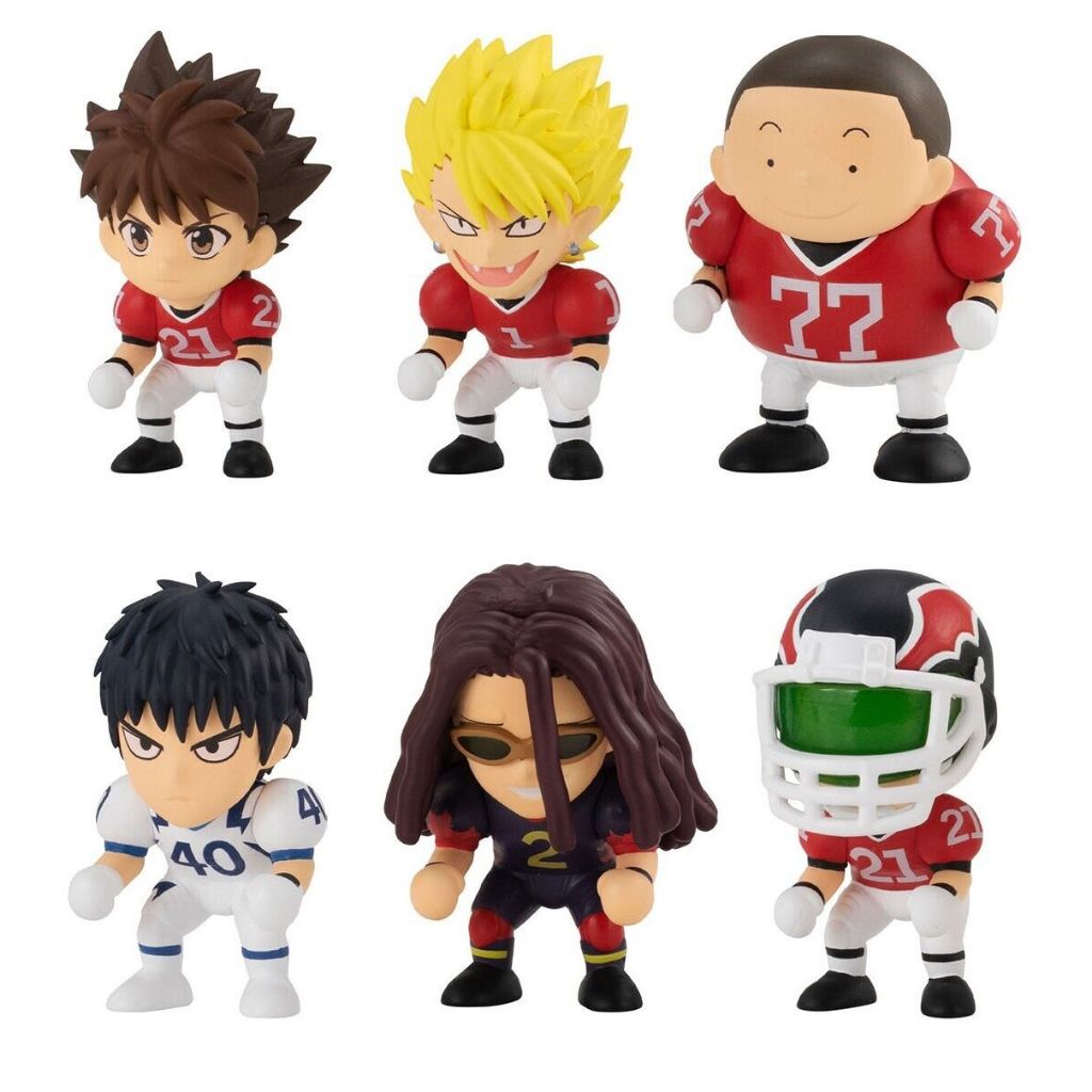 Set Action Figure Eyeshield 21 Chibi Figure Rugby