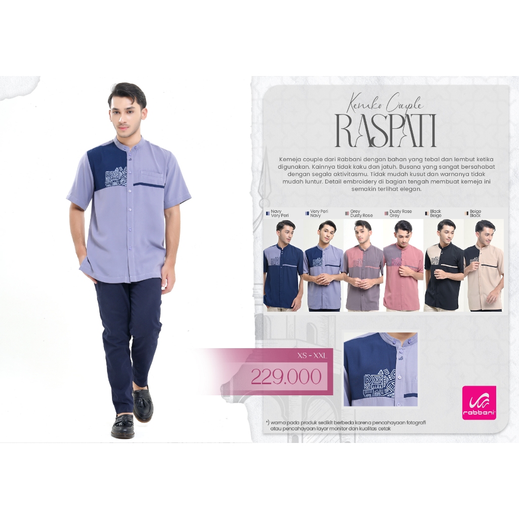 BAJU KOKO KEMKO RASPATI PDK RABBANI ORI