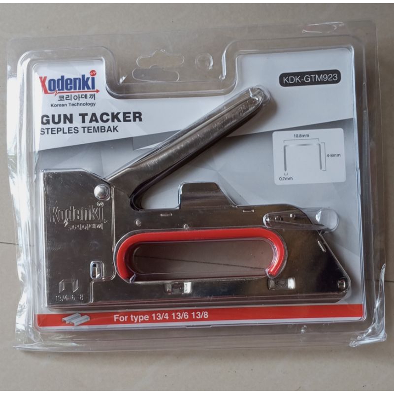 

KODENKI STAPLER GUN STAPLES TEMBAK JOK MOTOR SOFA STAPLES STAPLE GUN