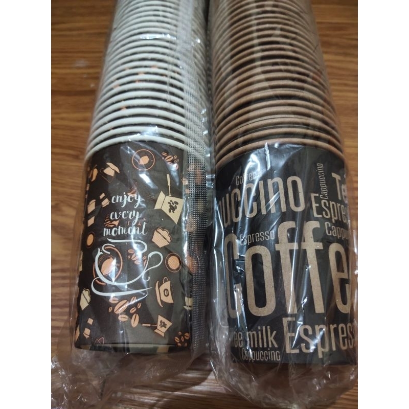 Paper cup kertas/gelas /cangkir kopi tahan panas FREE DUS PACKING
