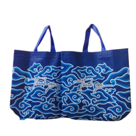 

Goodie Bag Landscape 40x35x12 LAMINASI THANKYOU Harga PERLUSIN ISI 12PCS