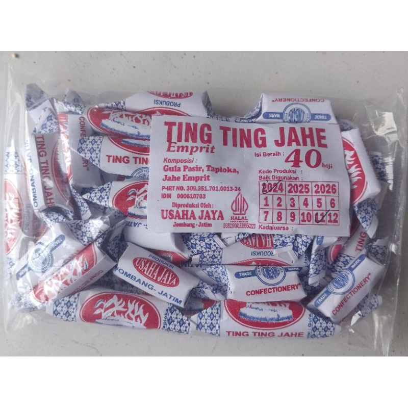 

permen jahe | ting ting jahe isi 40pcs