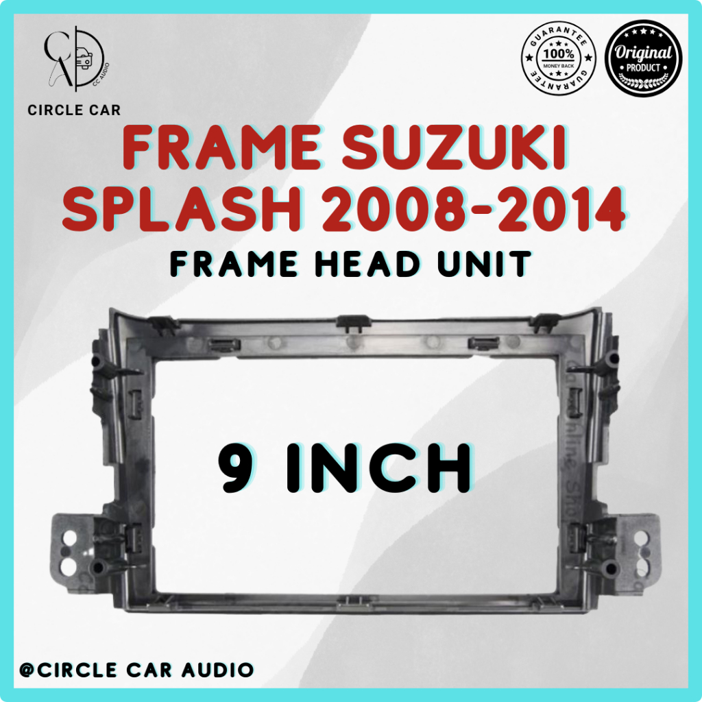 FRAME HEAD UNIT SUZUKI SPLASH 2008 - 2014 9 INCH