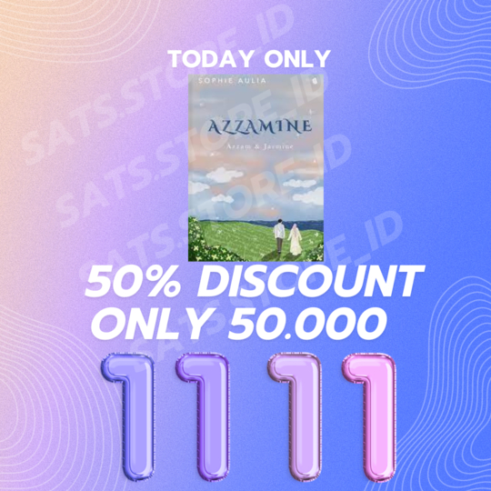 ORI Buku Novel Azzamine - Sophie aulia - Bukune 100% original