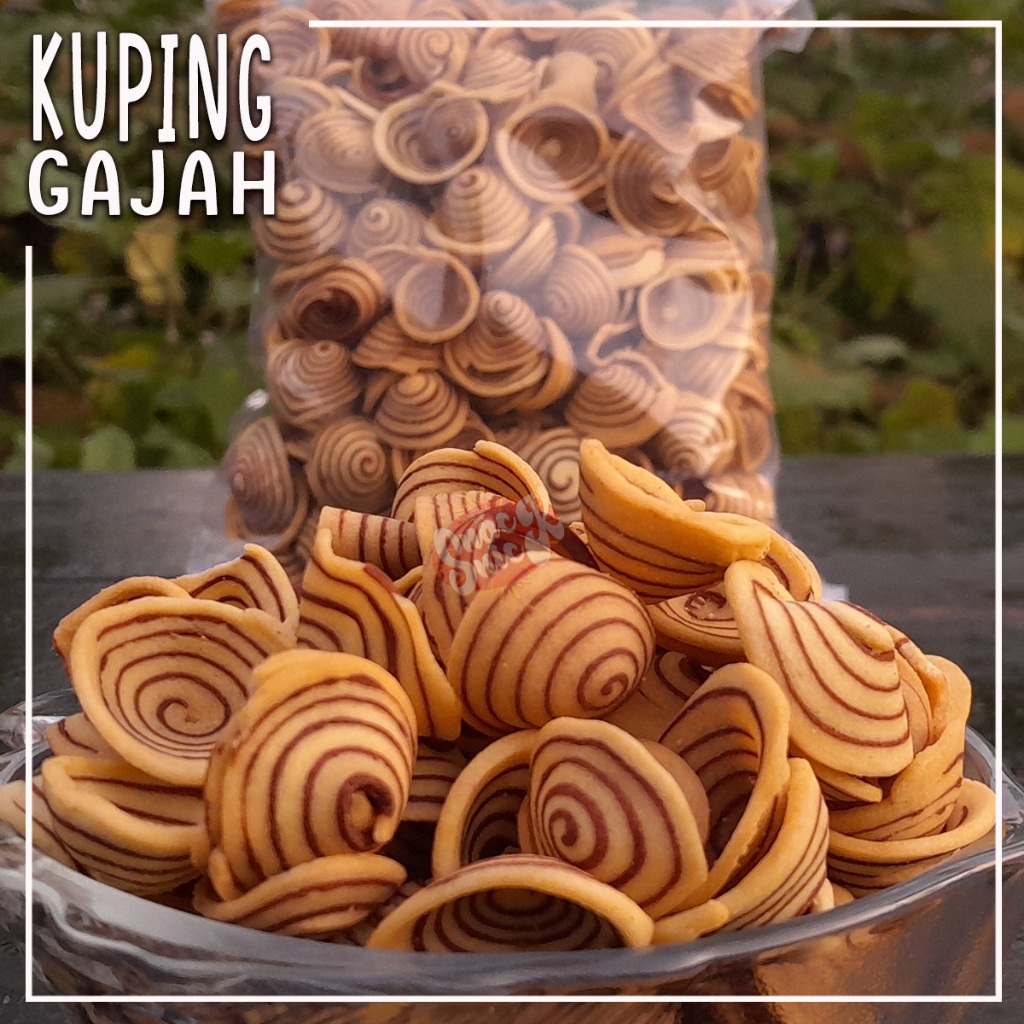 

KUPING GAJAH 200 GRAM / KUE KERING