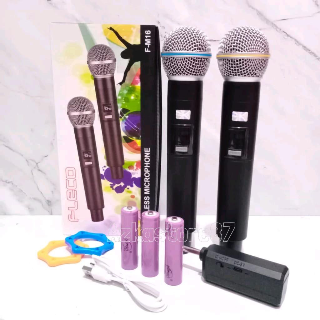 MIC FLECO M-16 WIRELESS KARAOKE