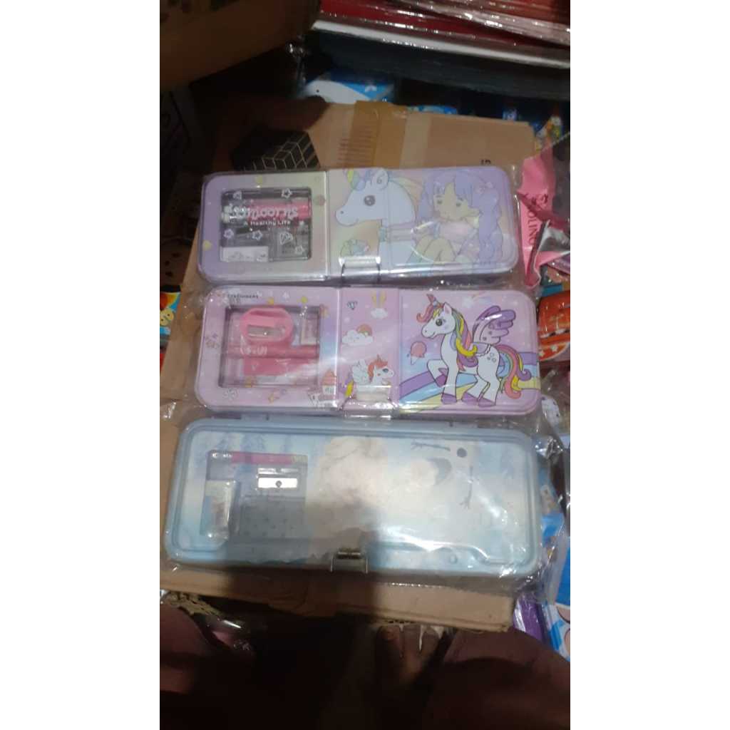 

Murah!! 1 Pcs Tempat Pensil Murah, tepak sekolah, tempat pensil karakter, tempat pensil anak