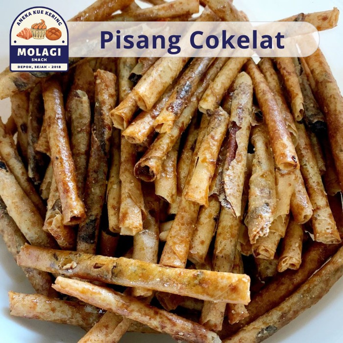 

Piscok Keripik Pisang Manis 250 Gram / Kripik Pisang Manis - Molagi Snack