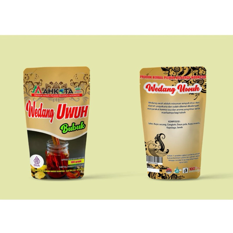 

WEDANG UWUH BUBUK