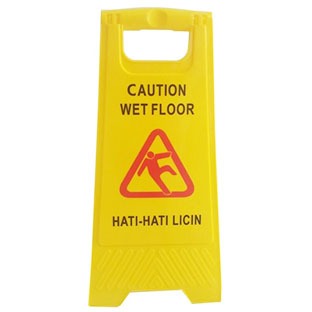 Caution Sign Standart “ Hati - Hati Licin ”