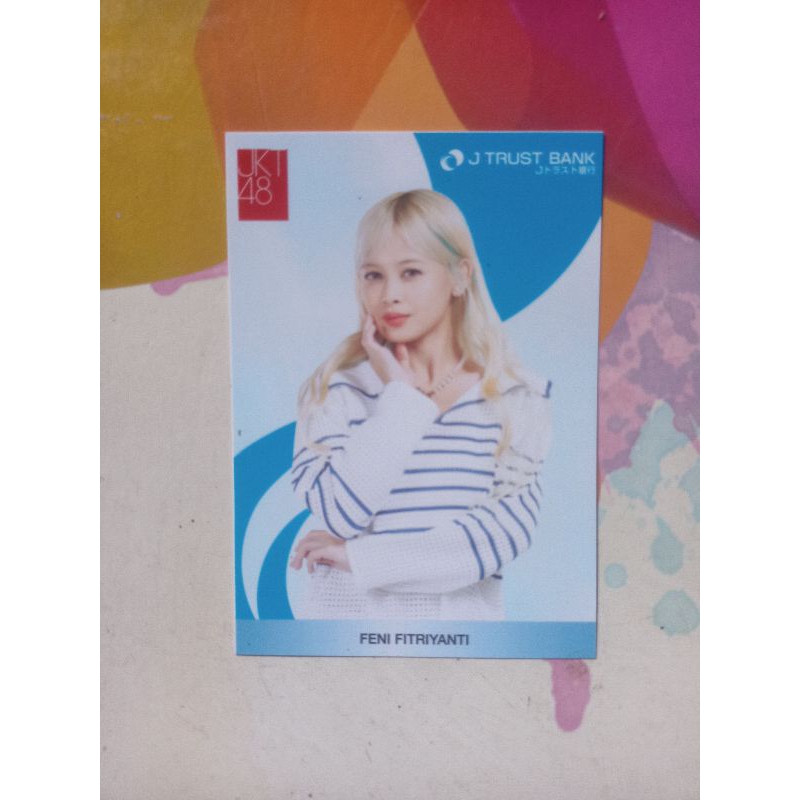 Photopack Feni JKT48 X JTrust Bank Official