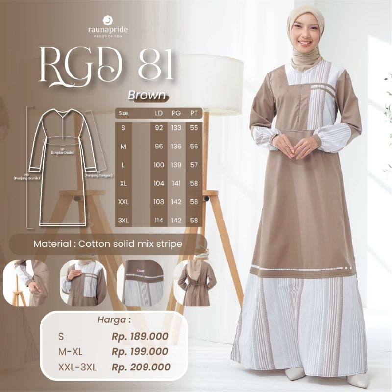 RAUNA RGD 81 BROWN