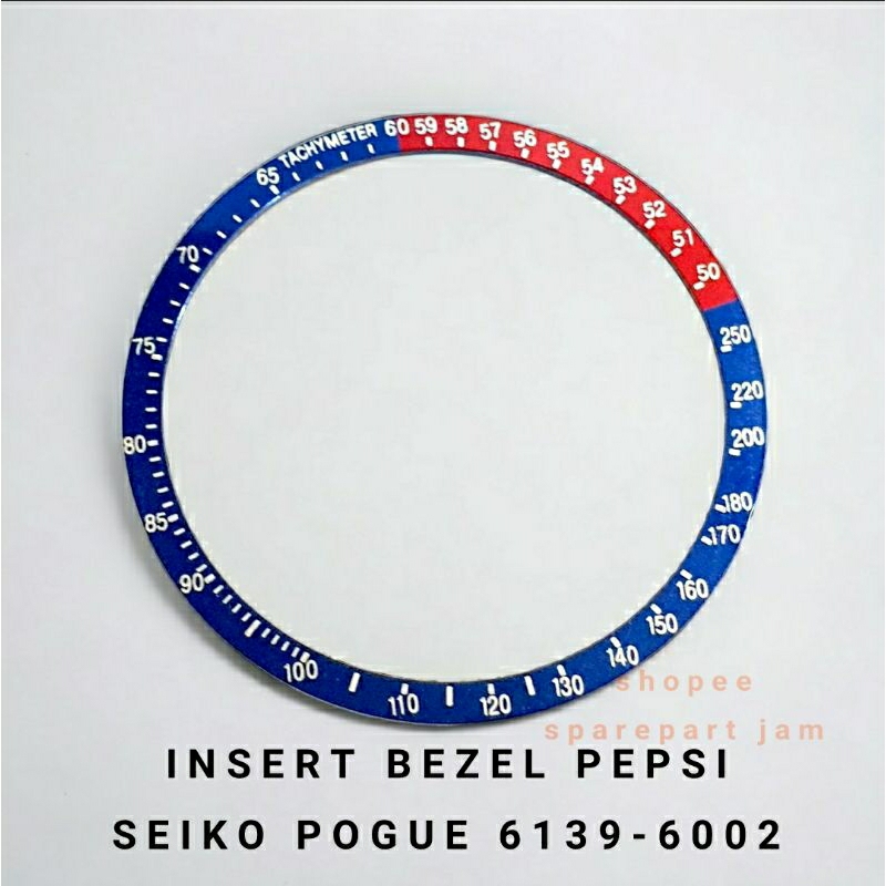 Ring Bezel Seiko 6139 Insert Bezel Seiko Pogue 6139 6002 Pepsi