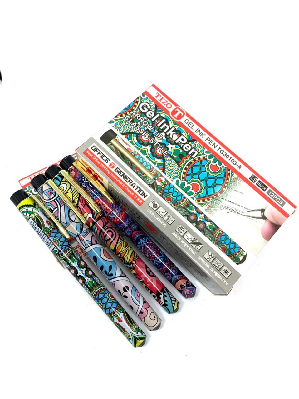 

Bolpen Gel TG-30103A/ LUSIN / Bolpen tanda tangan 1.0/ Motif batik