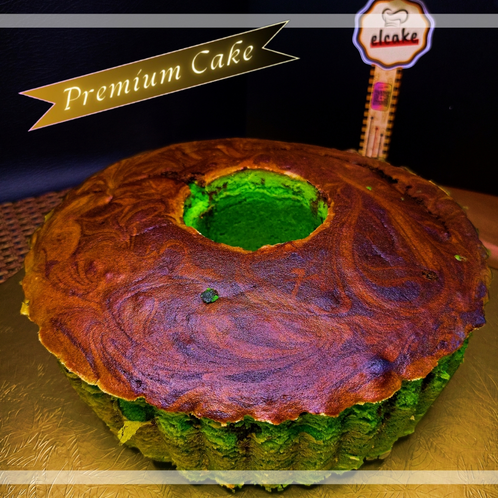 

BOLU MARMER LARGE PREMIUM (elcake) Pandan Coklat Original Balikpapan