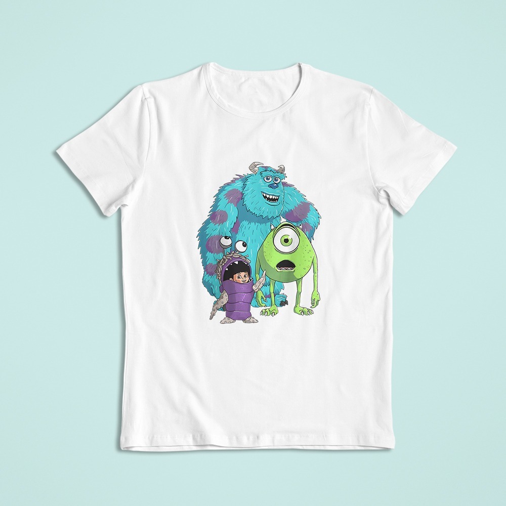 Kaos Lucu dan Aesthetic MONSTER INC PLONGO