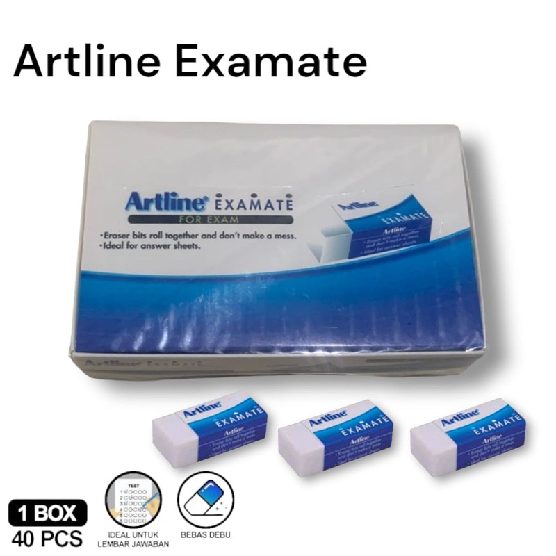 

(1 Box / 40 Pcs) Artline Eraser EER-8 / Penghapus Small / Kecil