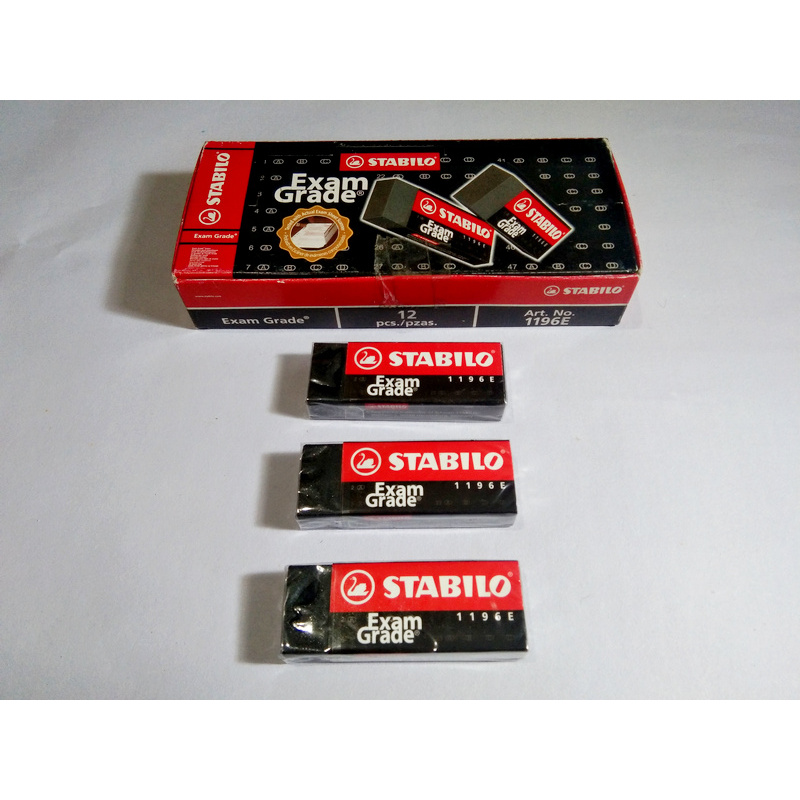 

Stabilo Penghapus Exam Grade 1196E ( 1 Pack - 12 Pcs )