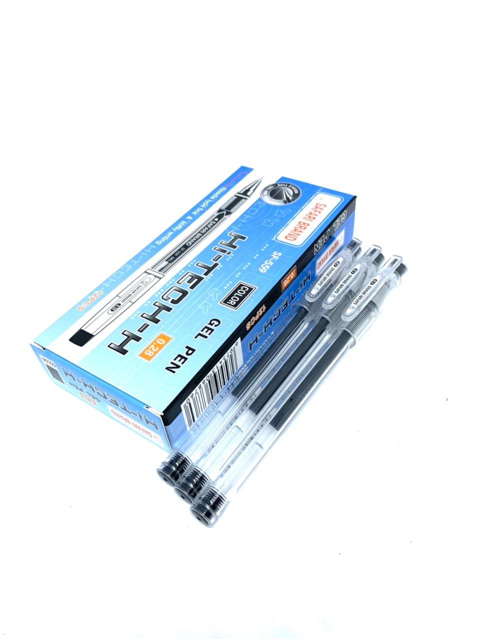 

(1pcs) Pulpen/Gel Pen Hi-Tech-H Hi-Tech Hitech Hi-Tec Hitec Murah Safari eds-on 0.28 mm