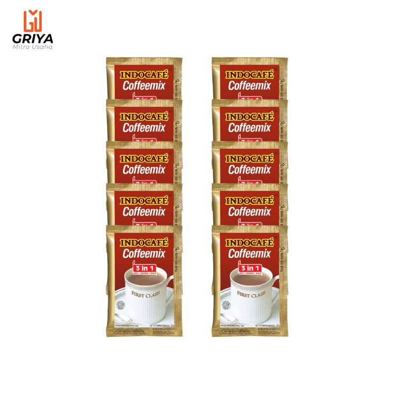 

Indocafe Coffemix 3 in 1 isi 10 Pcs