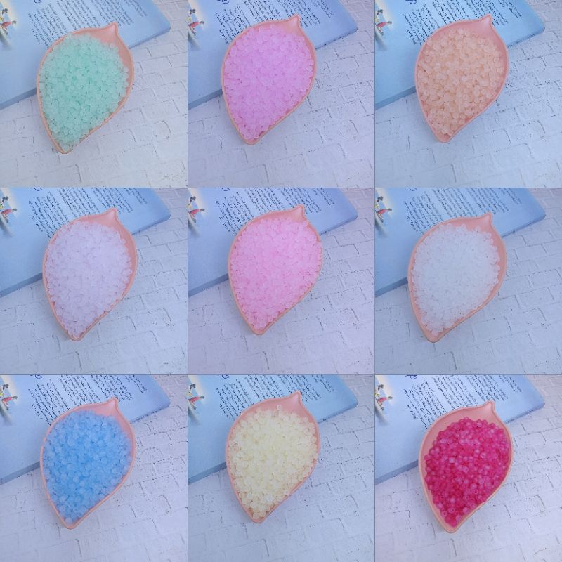 MANIK PASIR FROSTY, MANIK PASIR ICE, manik pasir glass beads