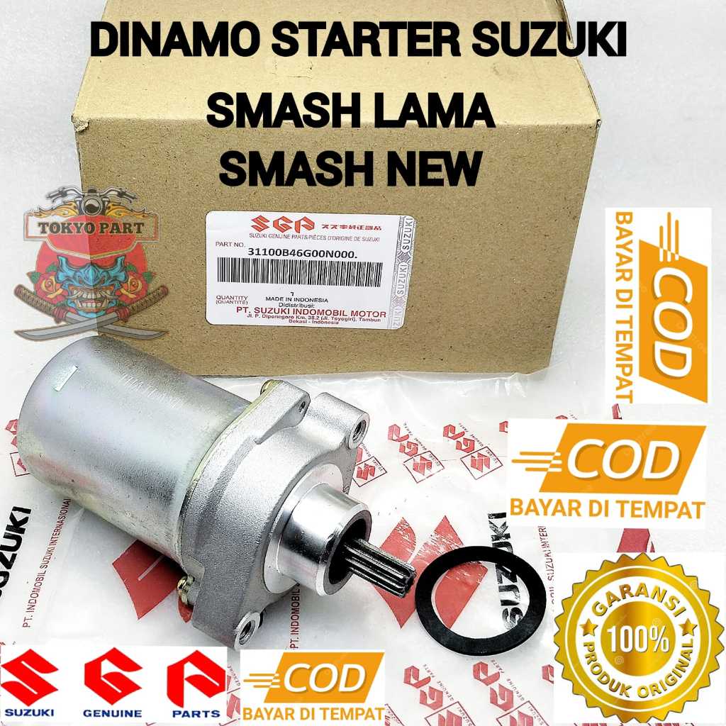 DINAMO STATER ORI SUZUKI SMASH KUALITAS ASLI ORIGINAL SUZUKI SGP SUDAH PASTI PRESISI PERPUTARAN DINA