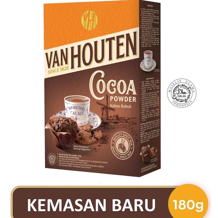 

Ready Van Houten 165gr Cocoa Powder 165gr Harga Termurah